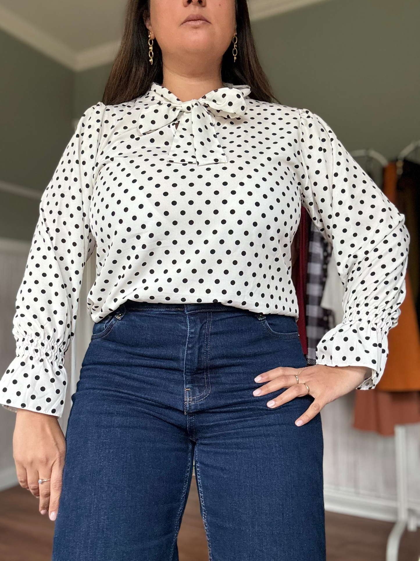 BLUSA LAZO POLKA