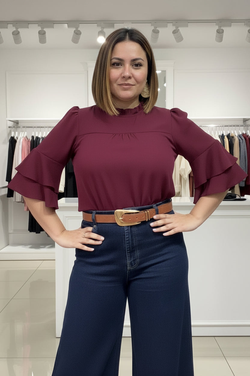 BLUSA FLAMENCA